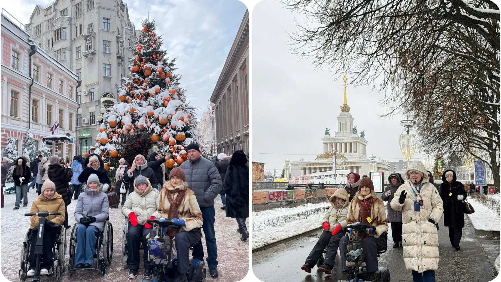 Участники тура «Рождественский калейдоскоп»