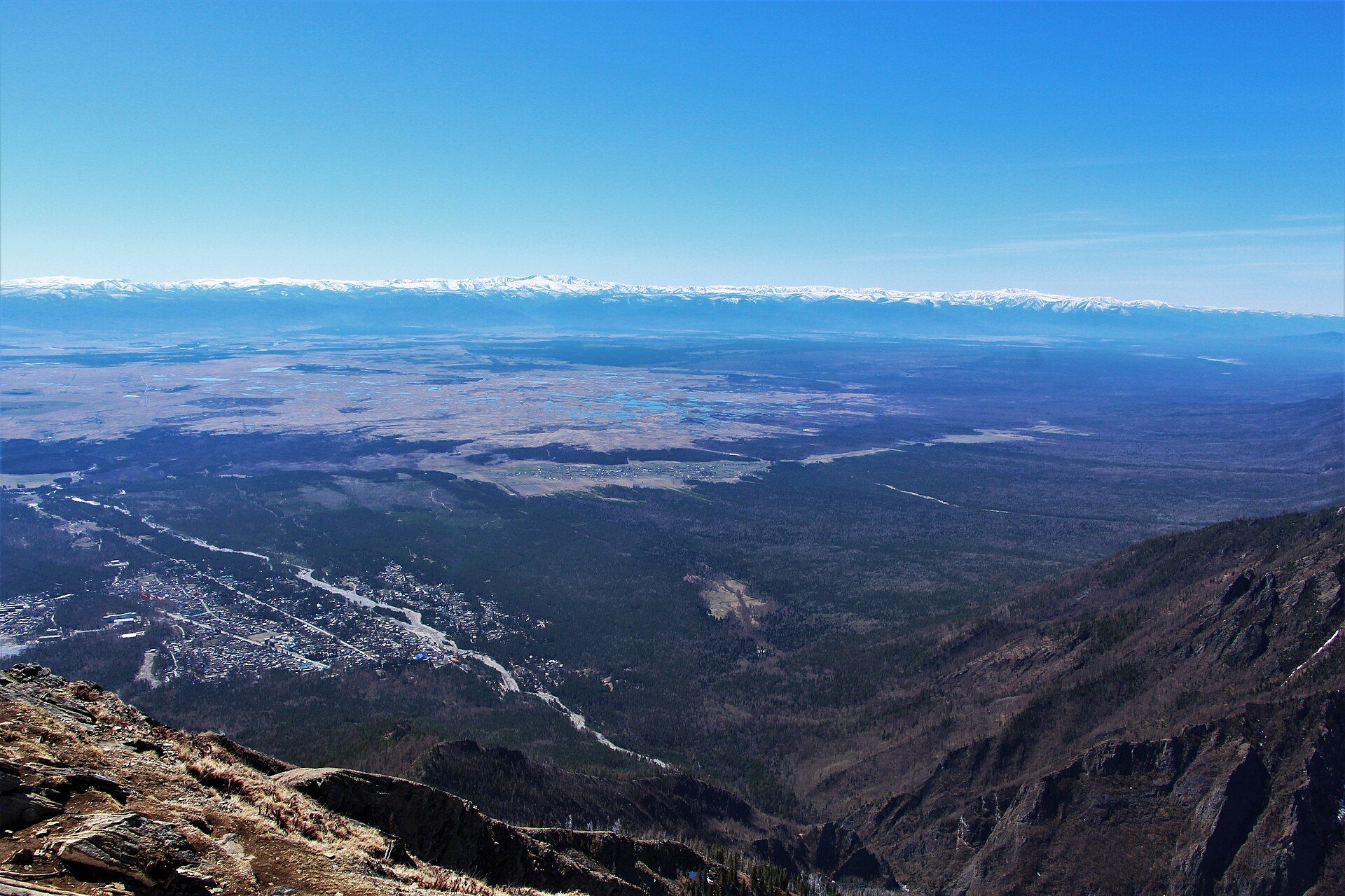 Вид на Аршан с Пика Любви / Hubert-Félix Delattre /&nbsp;wikimedia