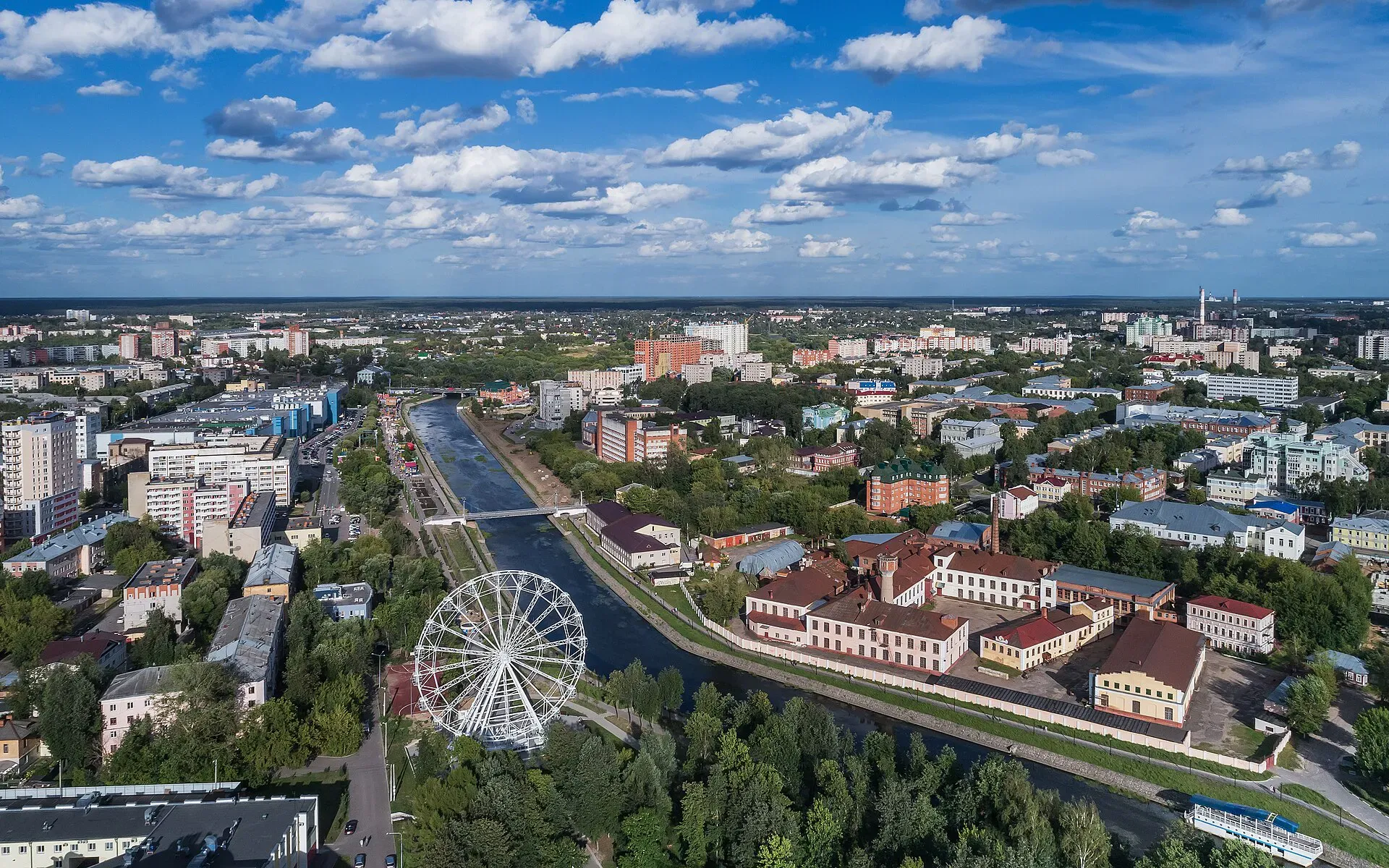 Иваново с неба / фото A.Savin / wikimedia