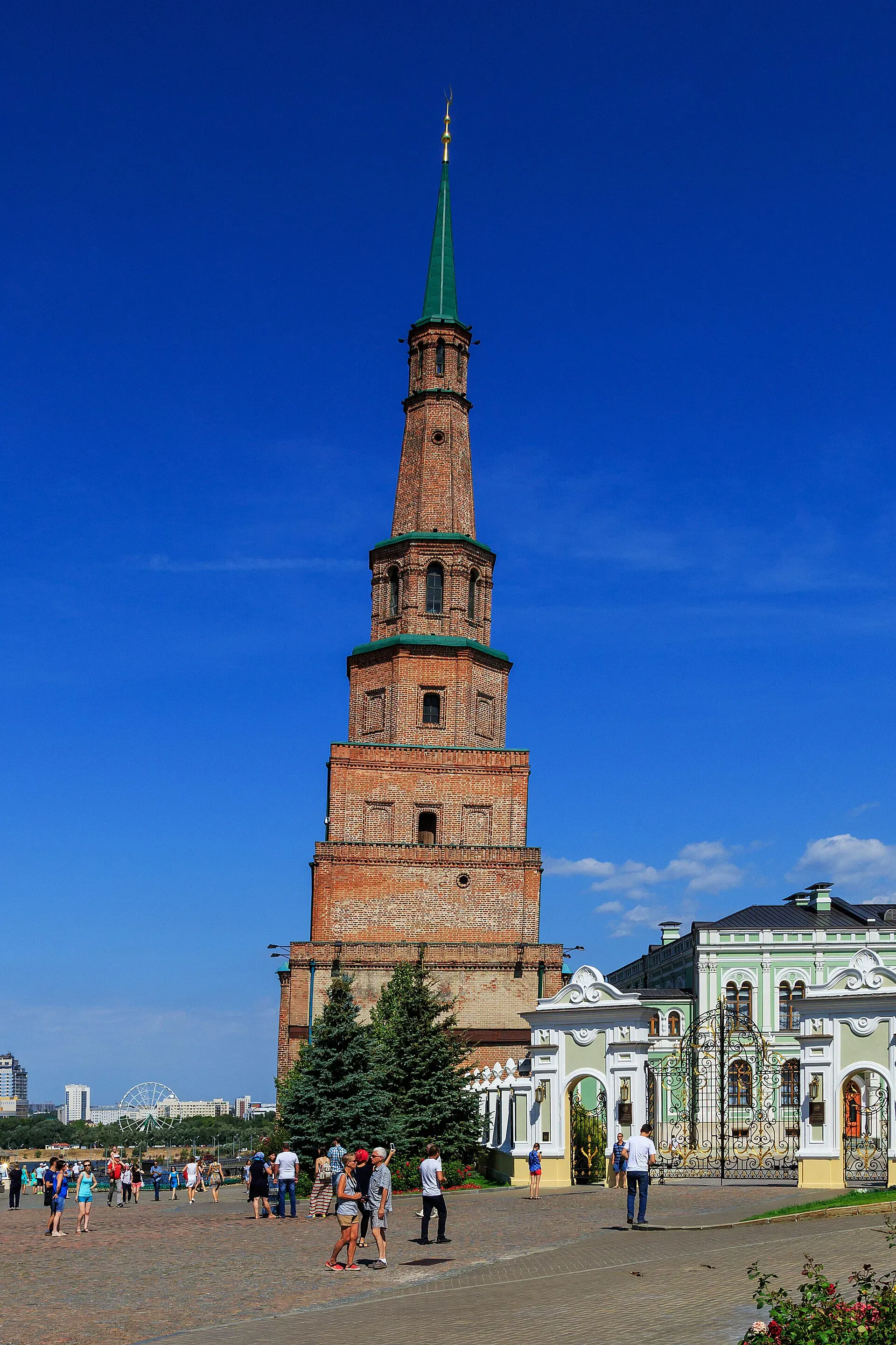 Башня Сююмбике в Кремле / фото A.Savin / wikimedia