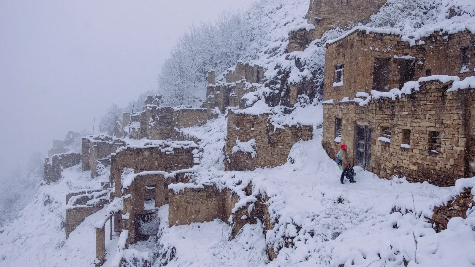 Гамсутль под снегом