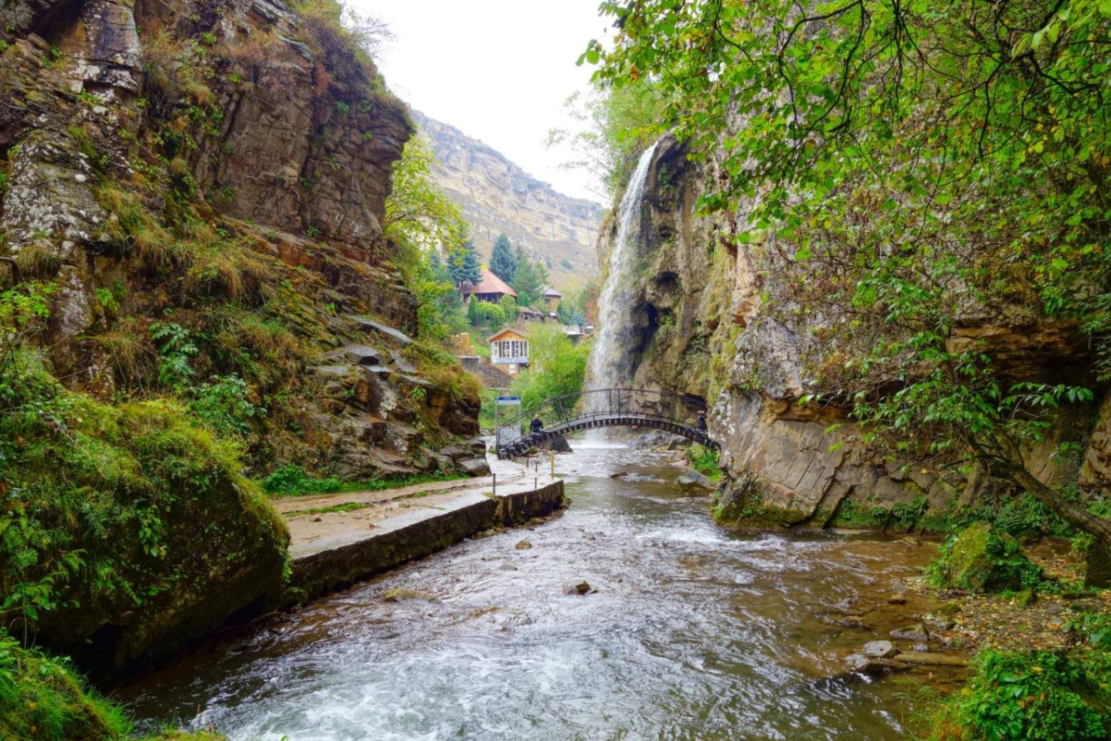 Каньон и Большой медовый водопад. Фото:&nbsp;Dima100 / Wikimedia