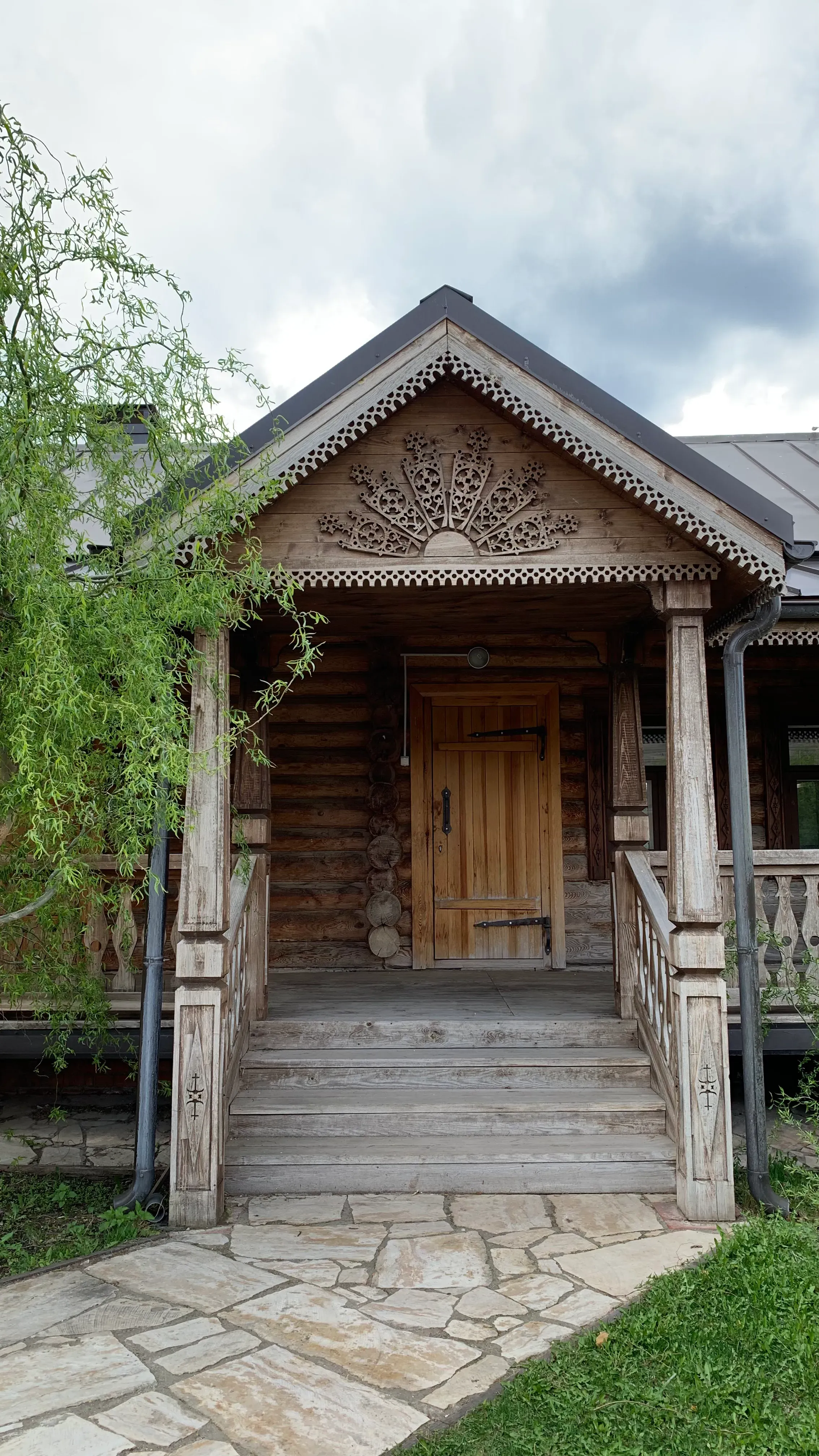 Деревянные домики,