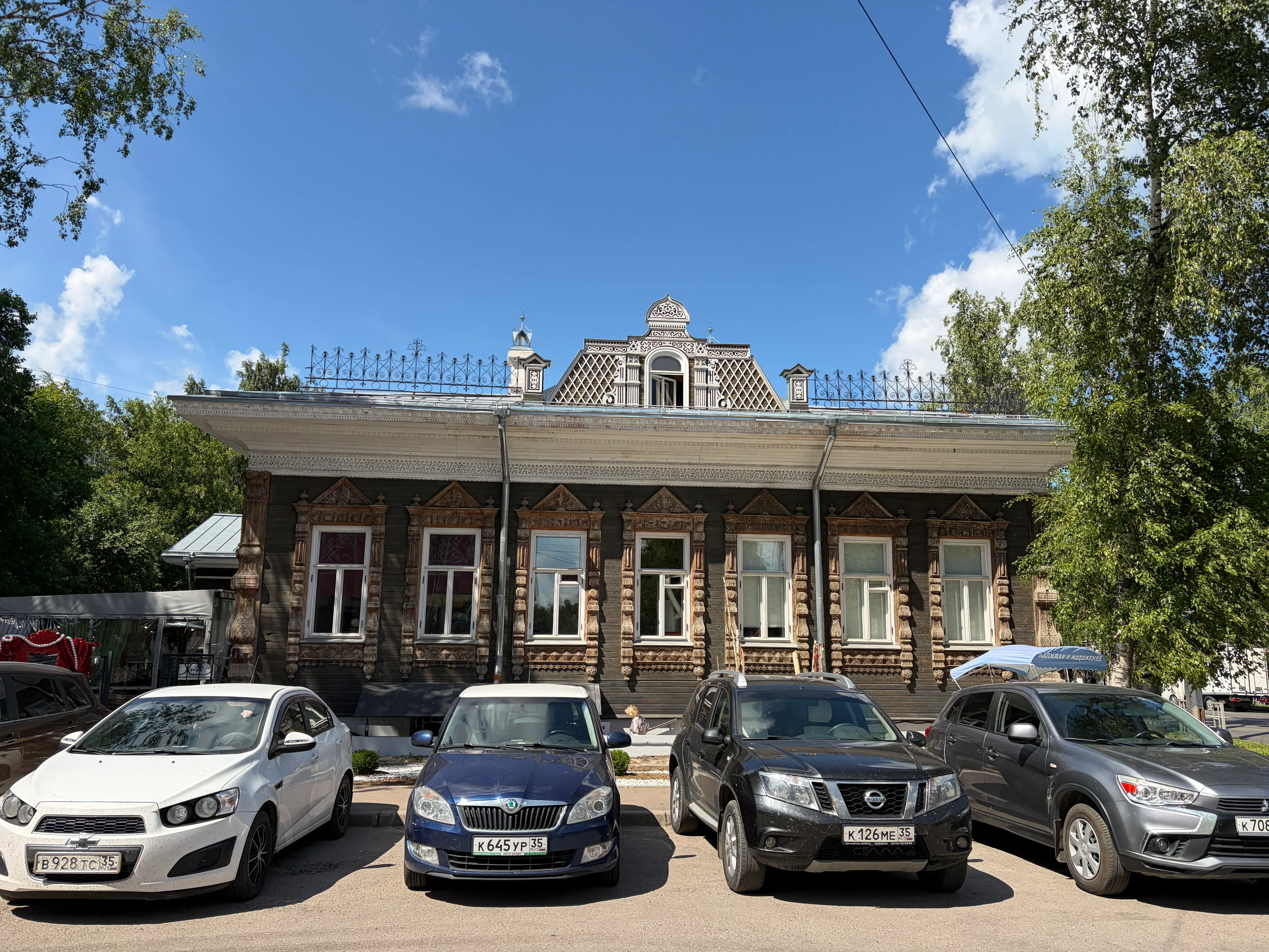 В этом здании находится Дом вологодского масла