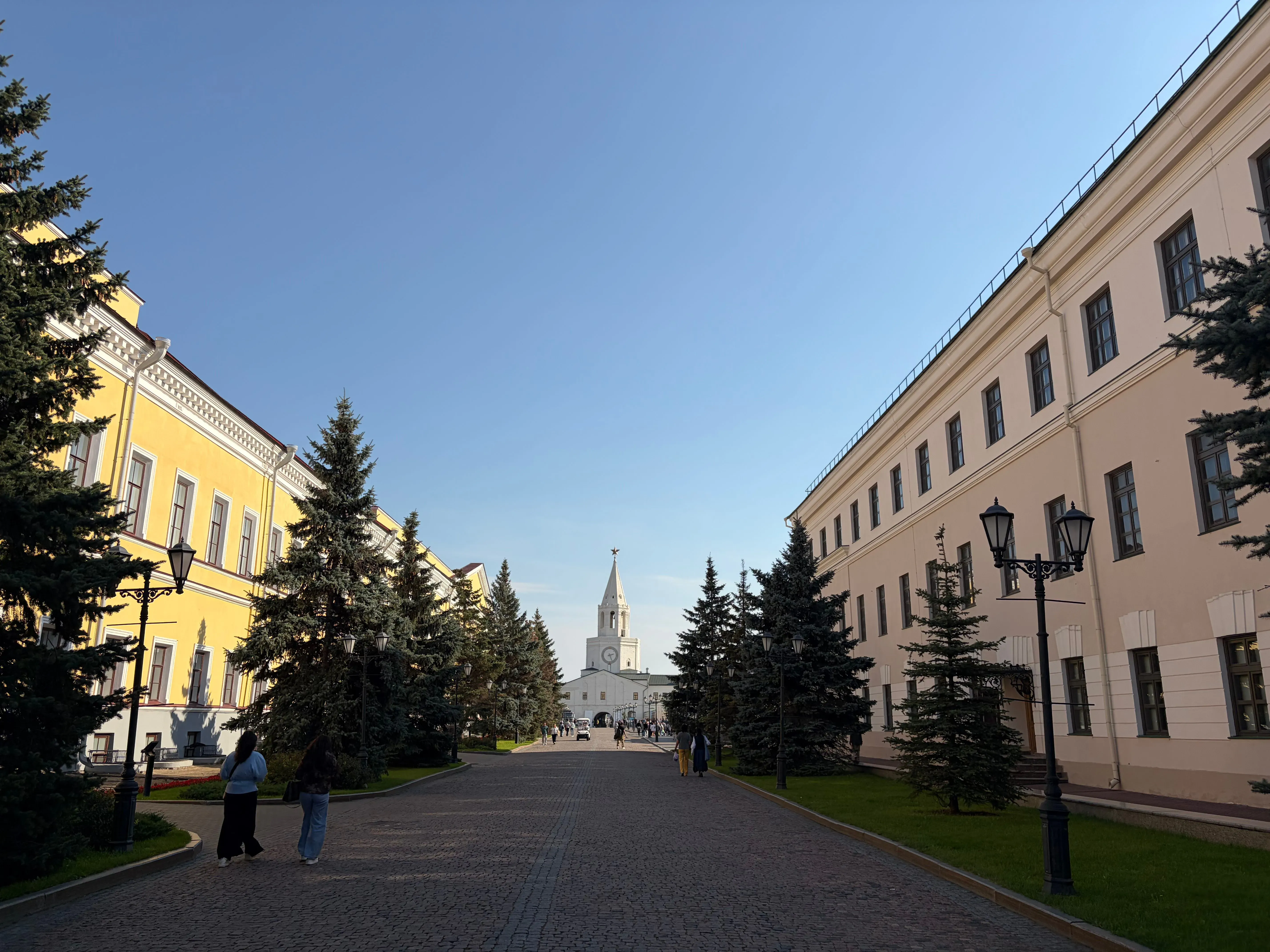 Вид на кремль изнутри