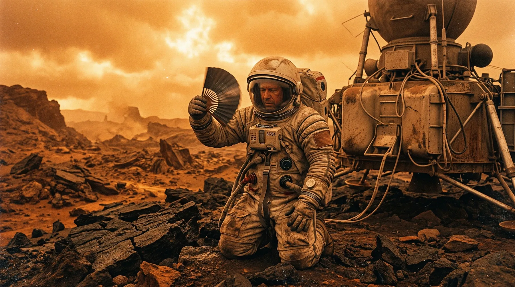 Слегка жарко на Венере / стопроцентно реальное фото нейросети