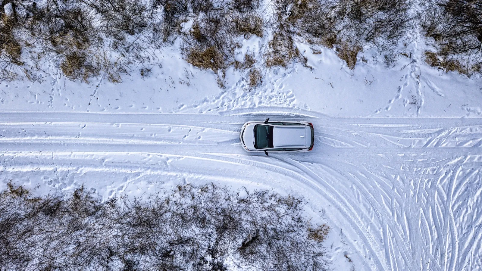 снежный пейзаж Дагестан