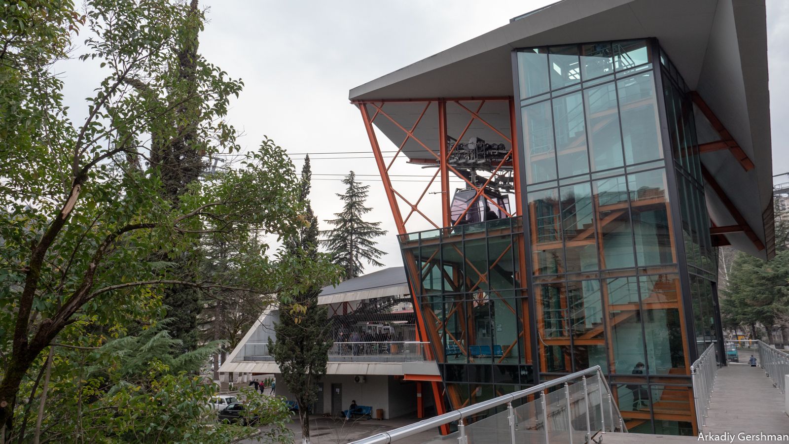 Новая канатная дорога в Чиатуре / фото Аркадия Гершмана