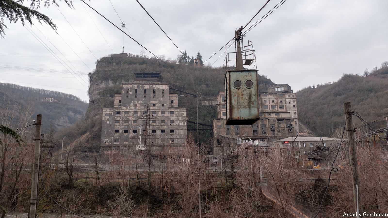 Старая канатная дорога Чиатуры / фото Аркадия Гершмана