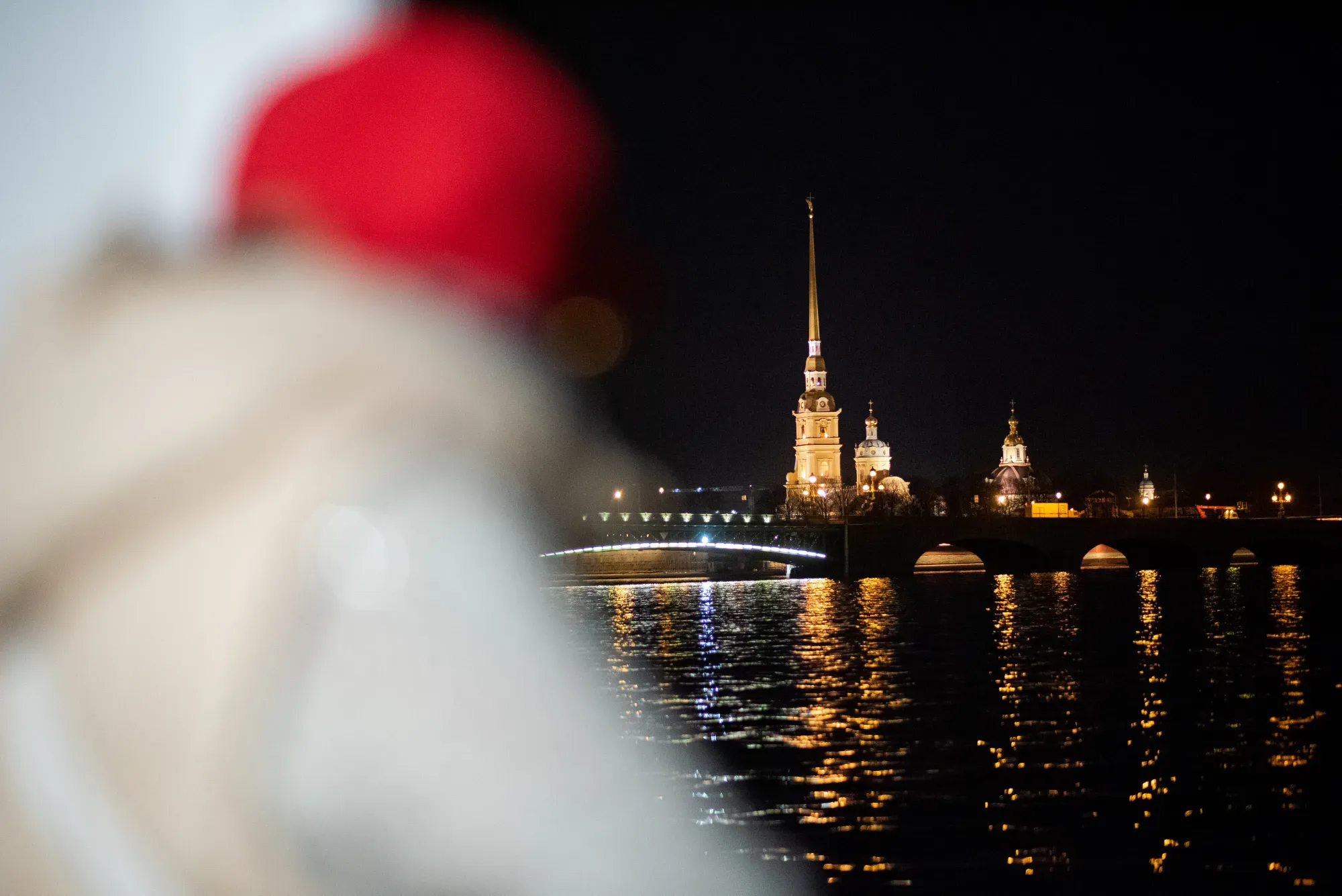 С палубы во время ночного круиза / фото Александр Беляков / Горбилет