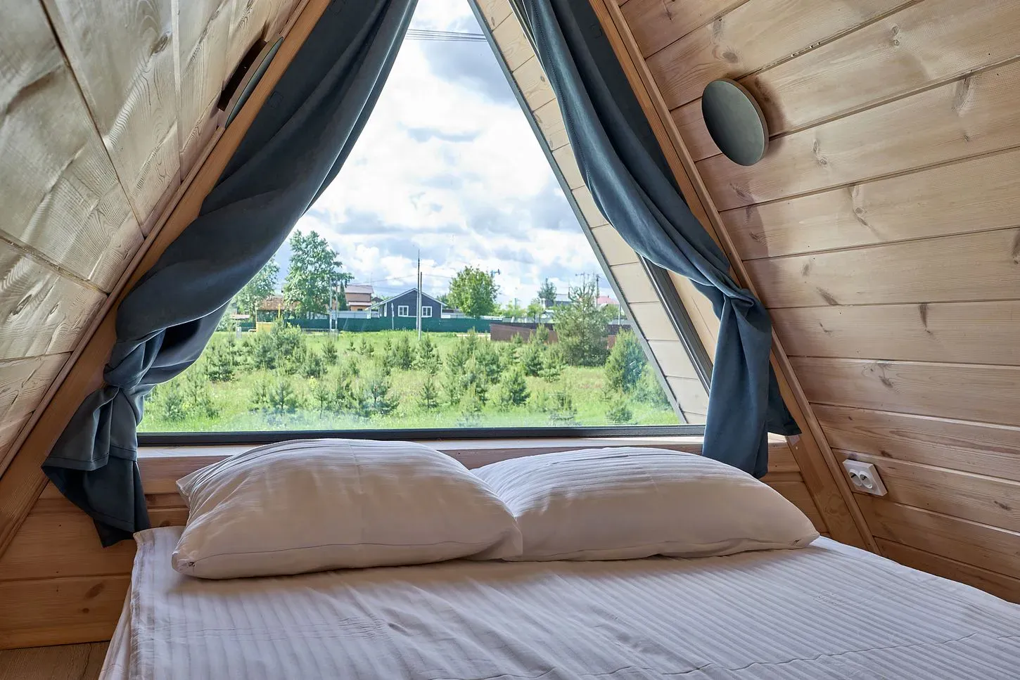 База отдыха A-Frame Drakino в Серпухове (фото на Суточно.ру)