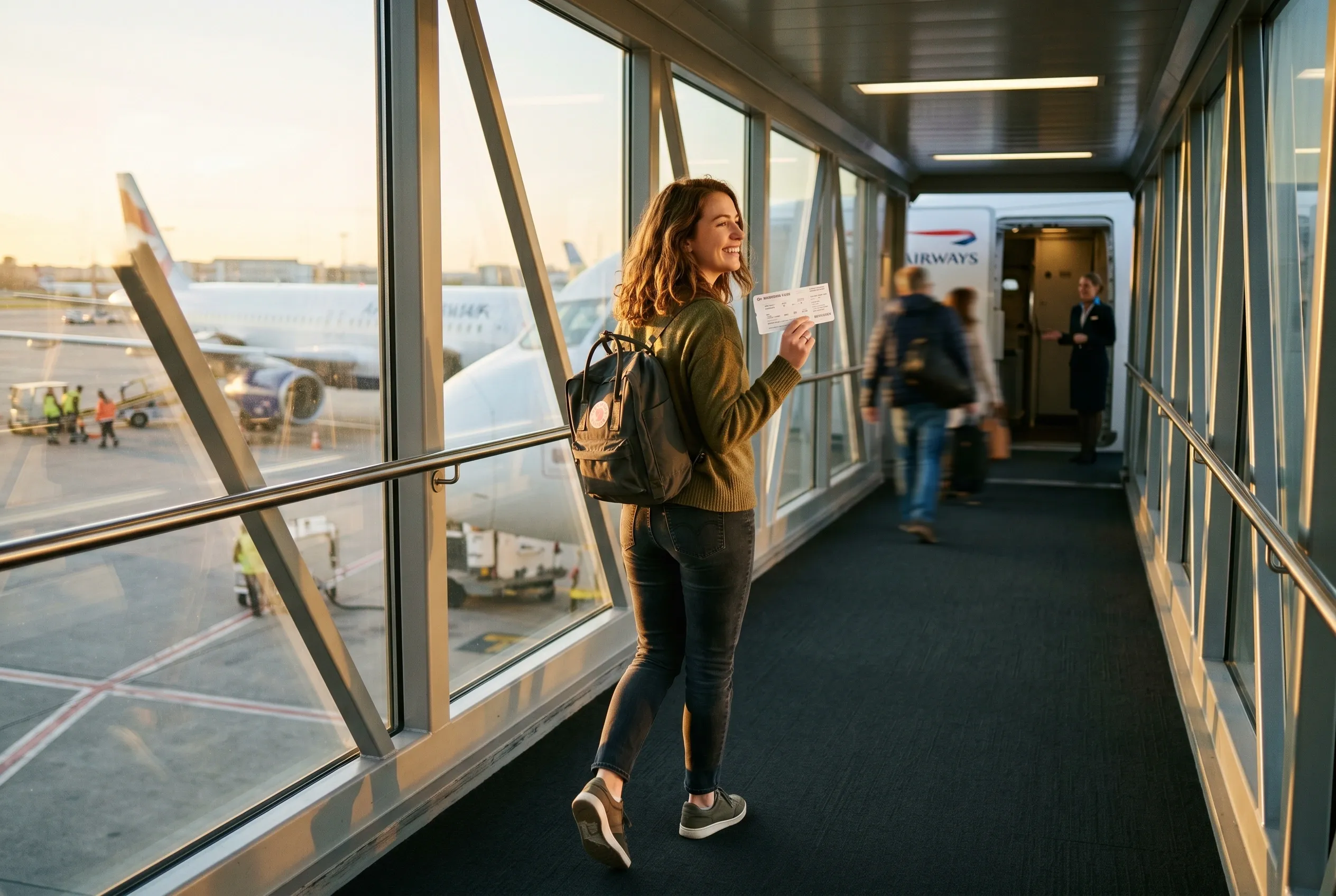 Когда выбрала правильный рюкзак, счастливая