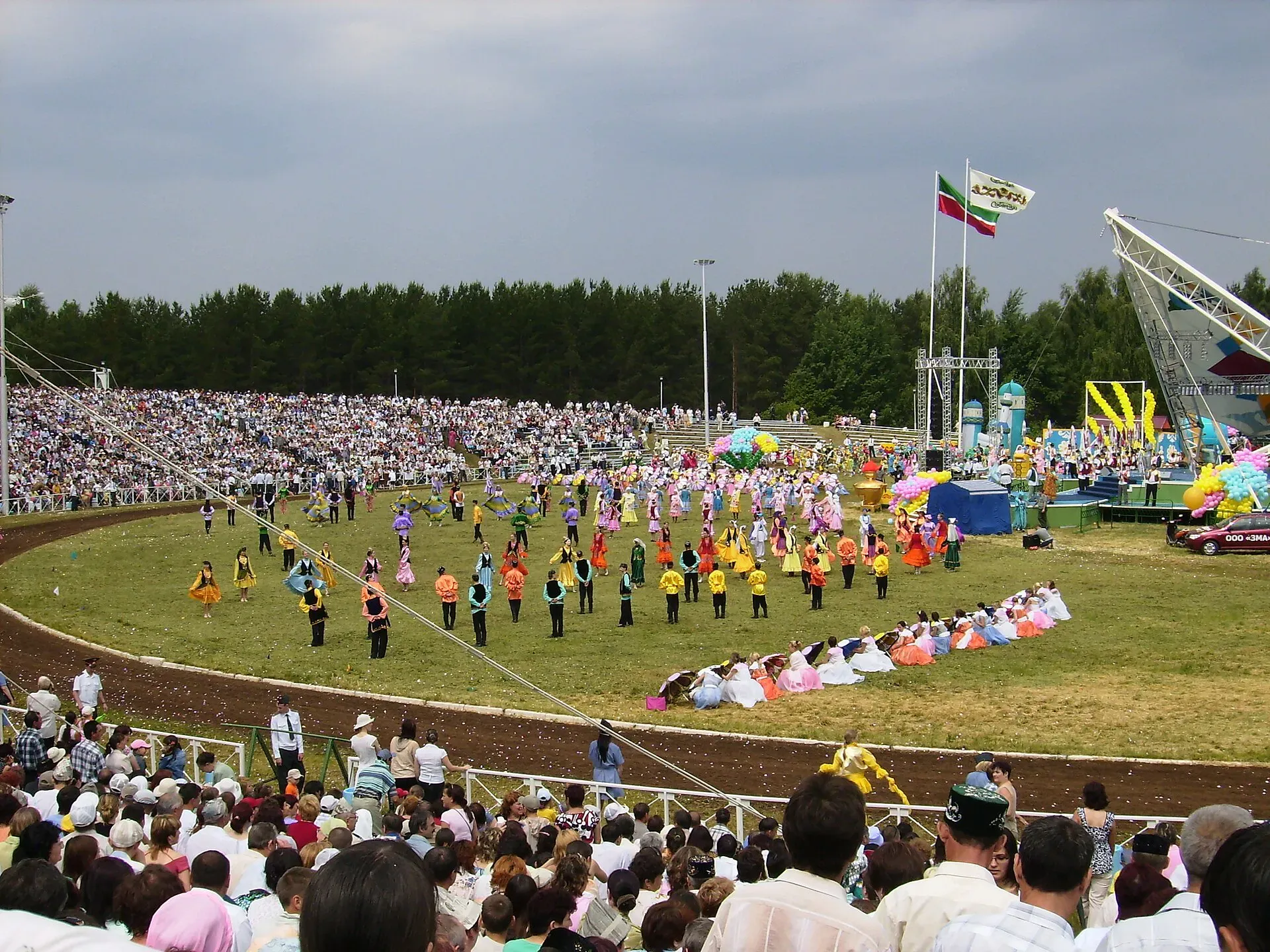 Так выглядит Майдан — площадка, где проходит Сабантуй / Zahidulla / Wikimedia