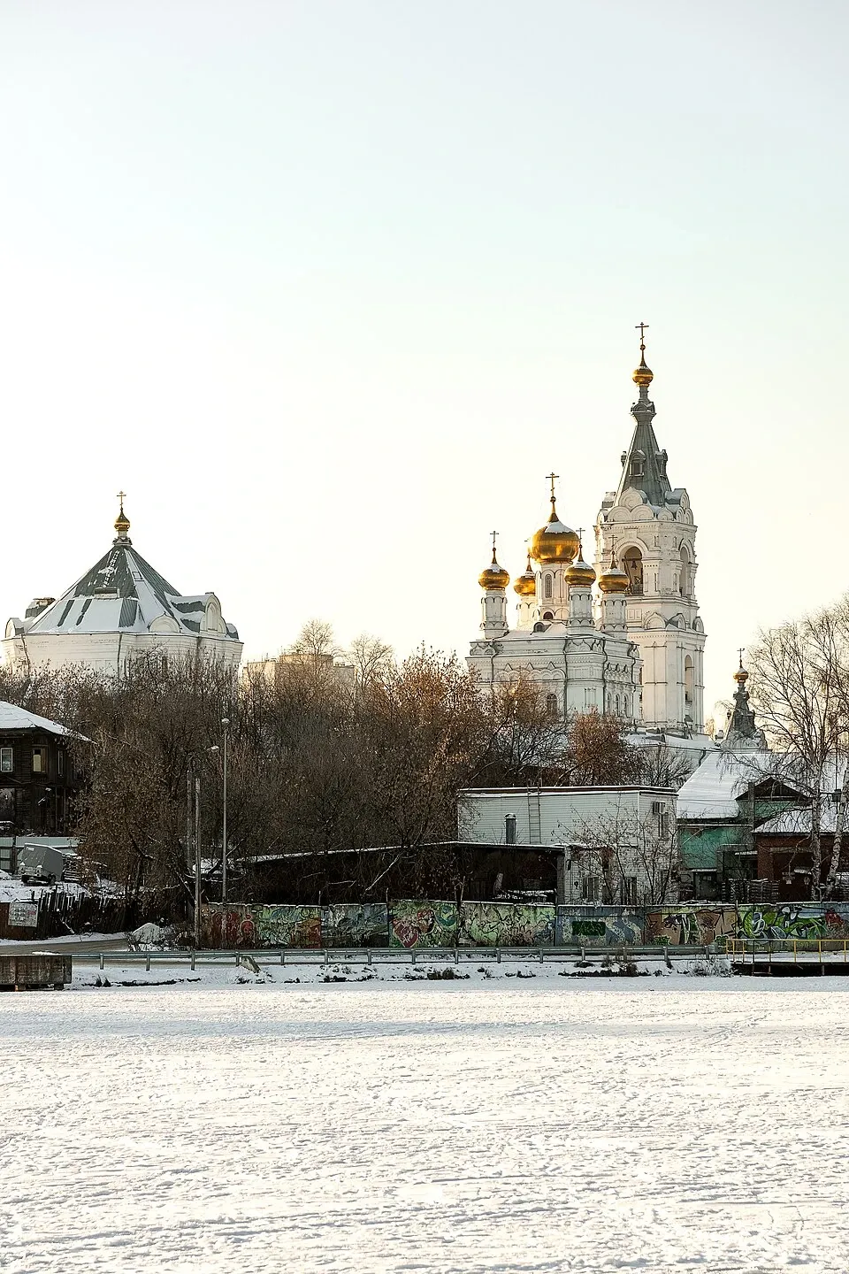 Пермь - конечная точка «Уральского Кольца», вид на Церковь Троицы Живоначальной 