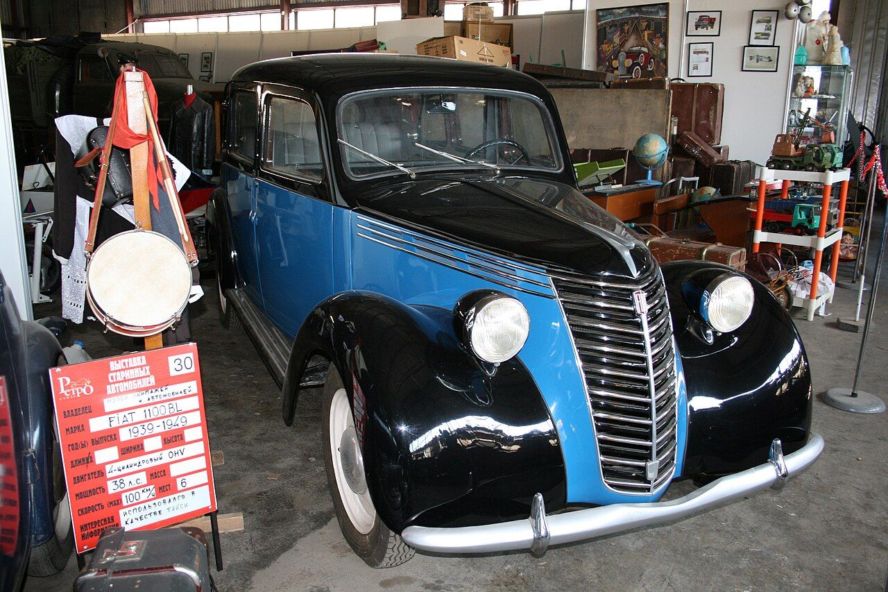 FiAT 1110 BL в Ломаковском музее (VolkoDuFF / Wikimedia)
