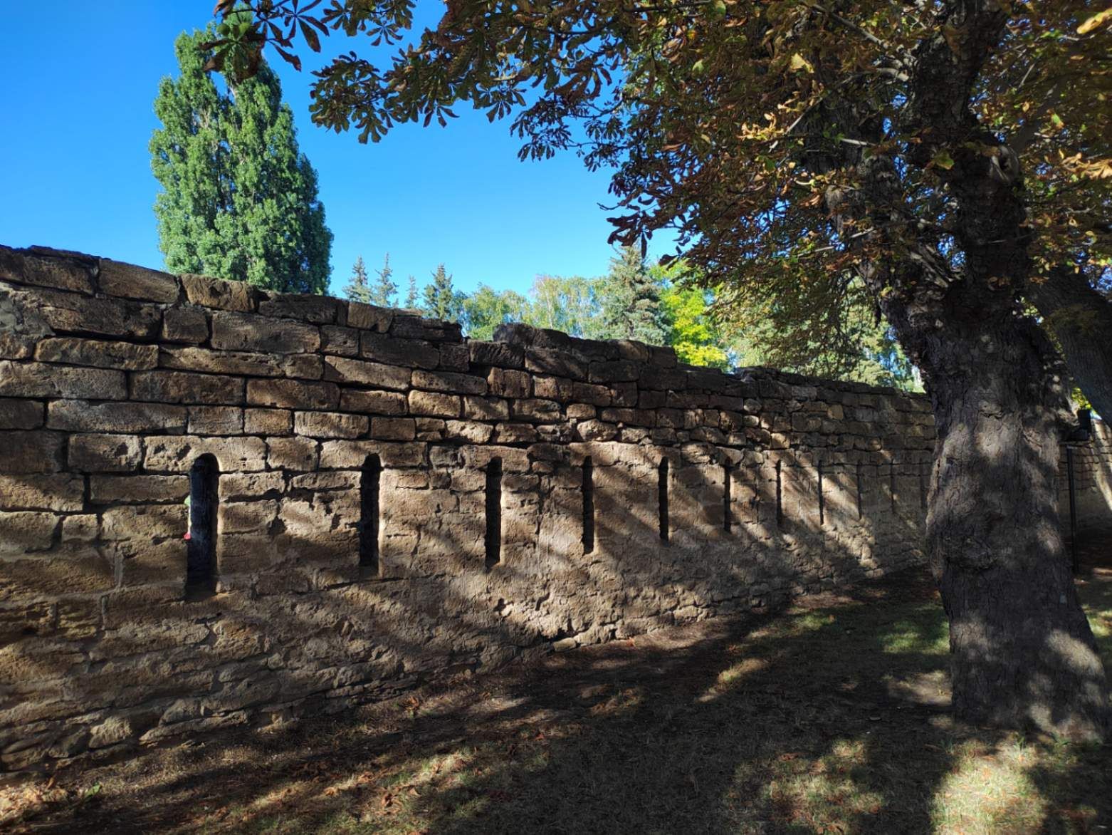 Фрагмент крепостной стены. Фото Дарины Устич