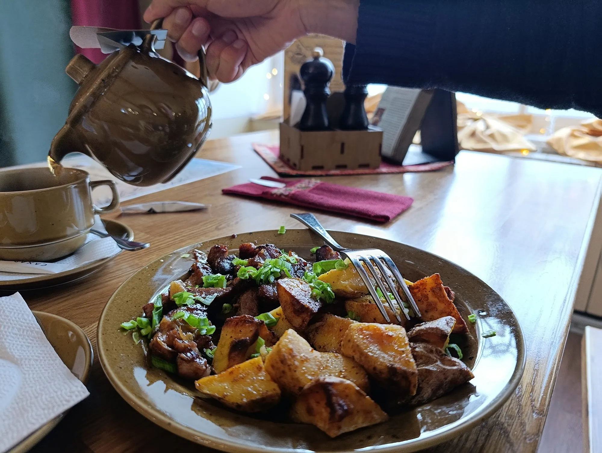 Обед в Кремлёвской трапезной / Фото Даши Тереховой