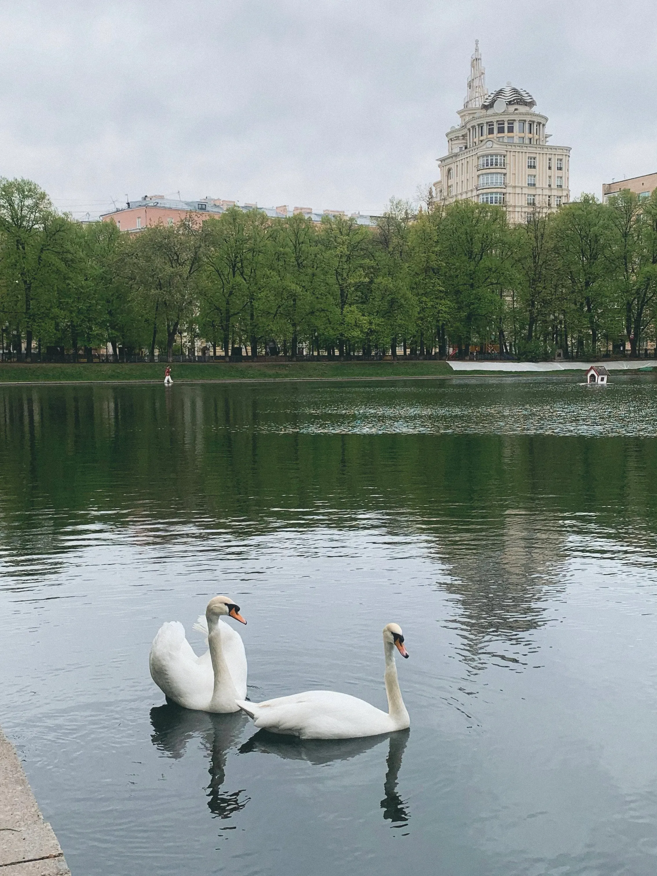 К лебёдушкам на Чистые пруды тоже загляните 🤍