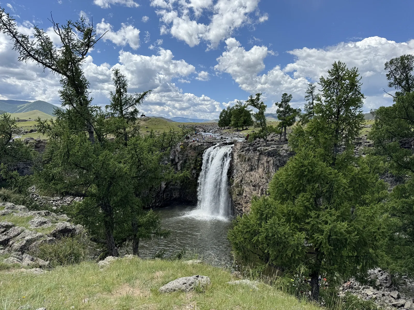 Водопад / фото Дмитрий Полудин