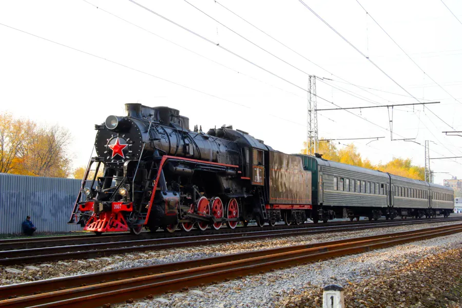 Паровоз Л-2057 / Mikhail (Vokabre) Shcherbakov / Wikimedia