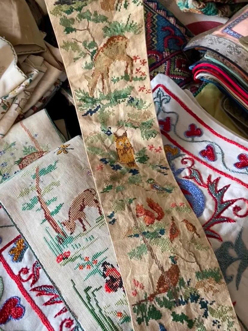 Немецкие вышивки. Автор фото Анастасия Пелевина