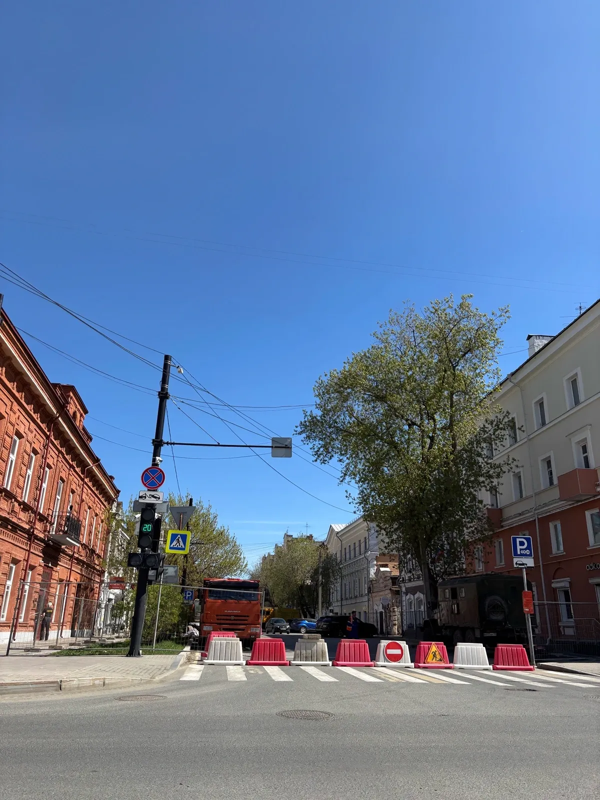 Ремонт дорог. Автор фото Анастасия Пелевина