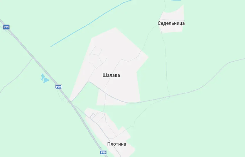 А рядом ещё и Седельница какая-то...
