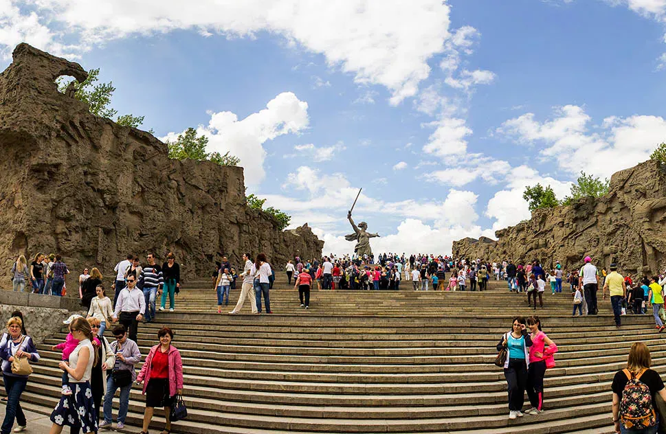 Поход на Мамаев курган — весьма приличная нагрузка (Frol-aleksan / Wikimedia)