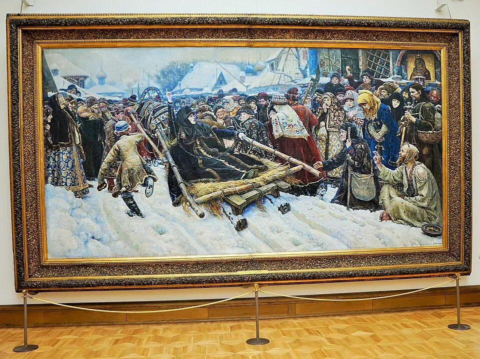 «Боярыня Морозова» Василия Сурикова (Pierre André / Wikimedia)