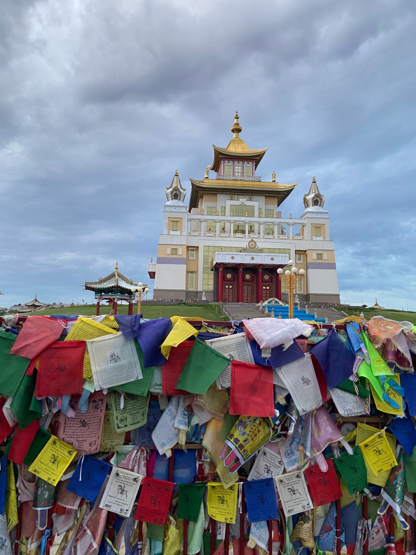 Вечерний хурул. Автор фото Анастасия Пелевина