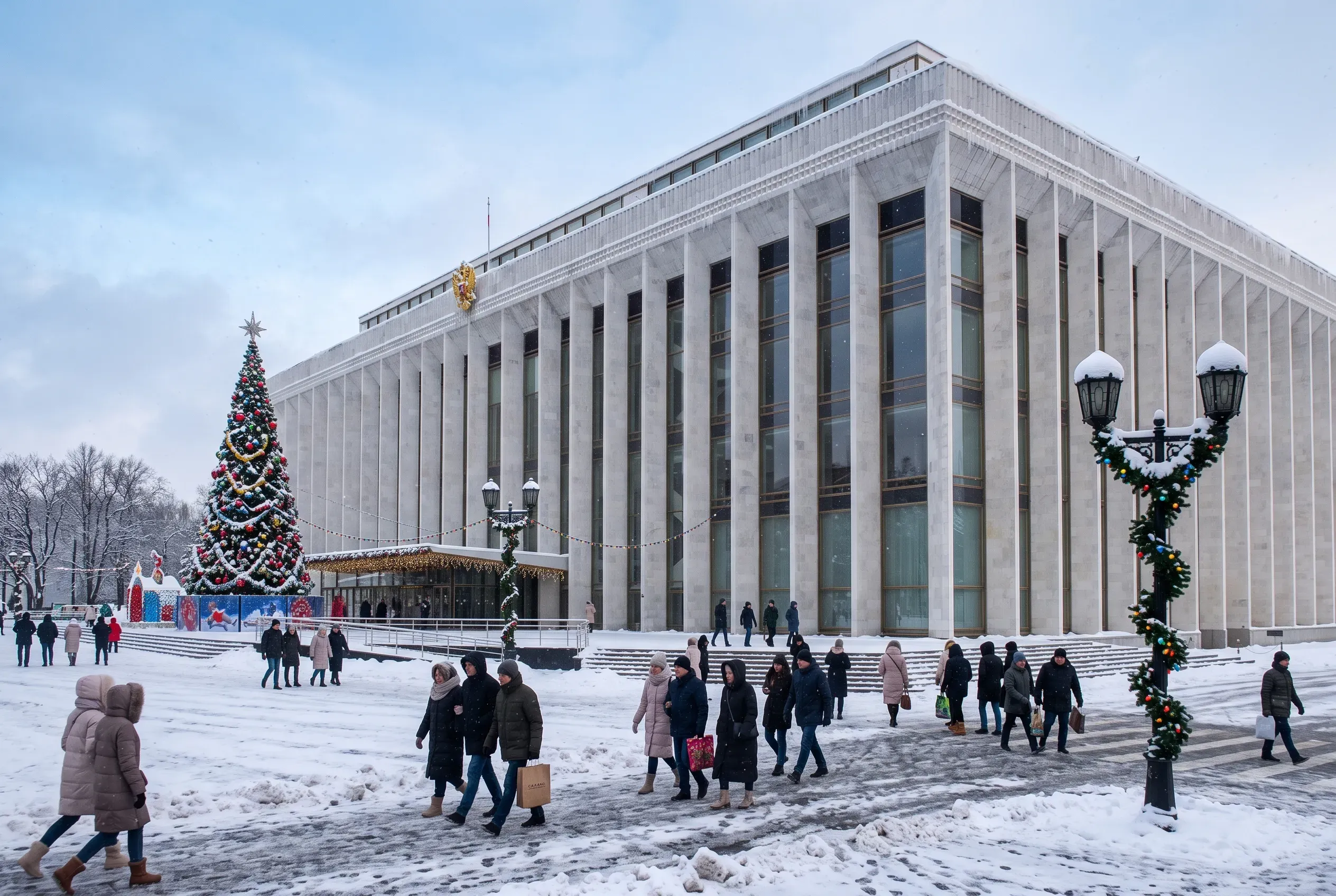 Государственный кремлёвский дворец / фото Olga-lisenkova / wikimedia