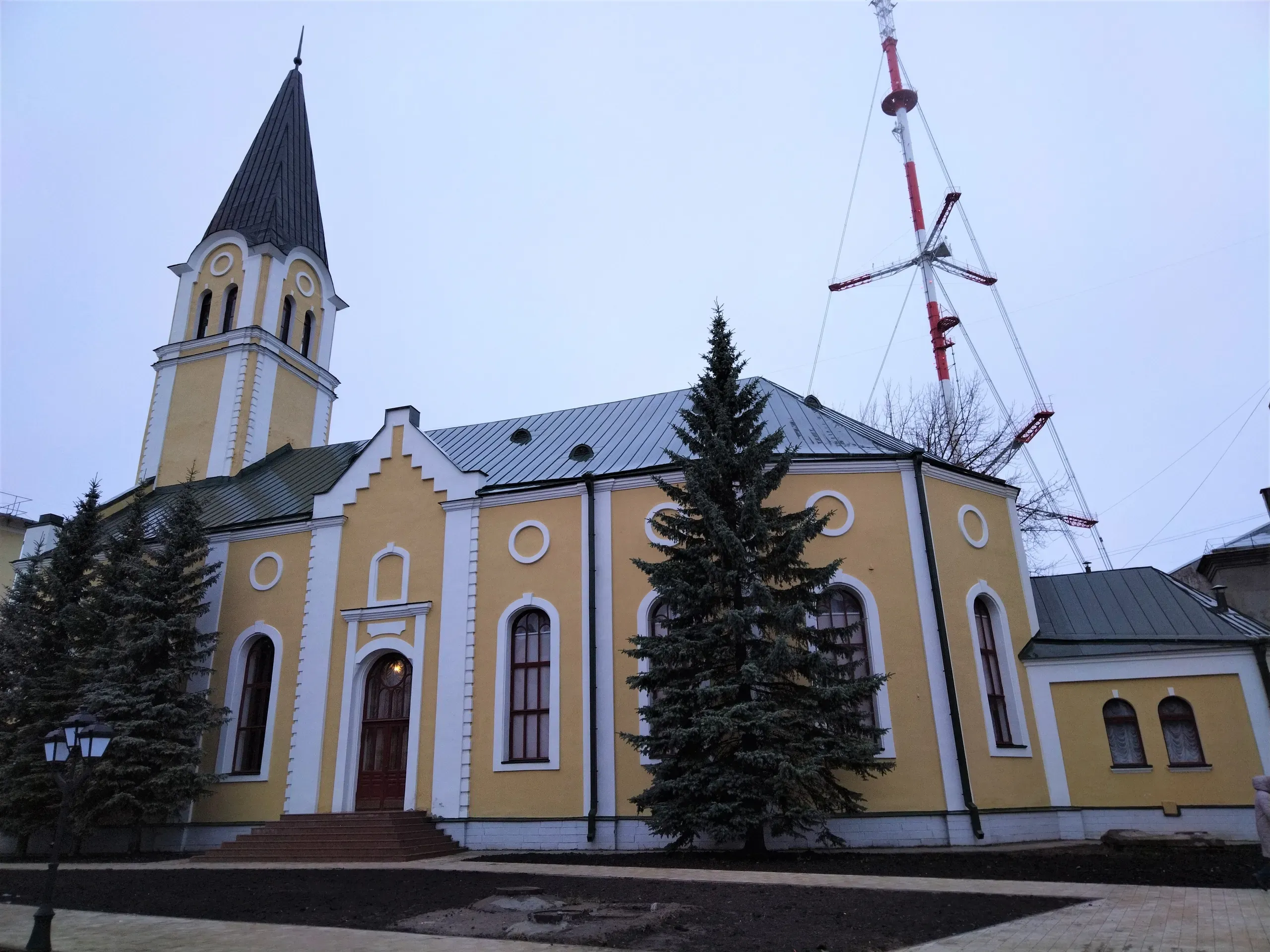 Лютеранская кирха Святой Екатерины, 1768 год постройки. Фото: Михаил Силантьев