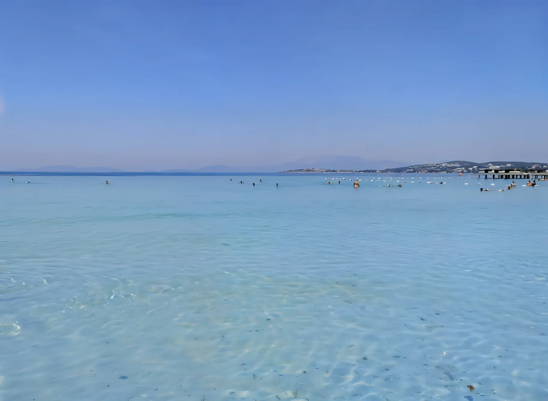 Турецкие Мальдивы. Пляж Илыджа в Чешме. Фото Дарины Устич