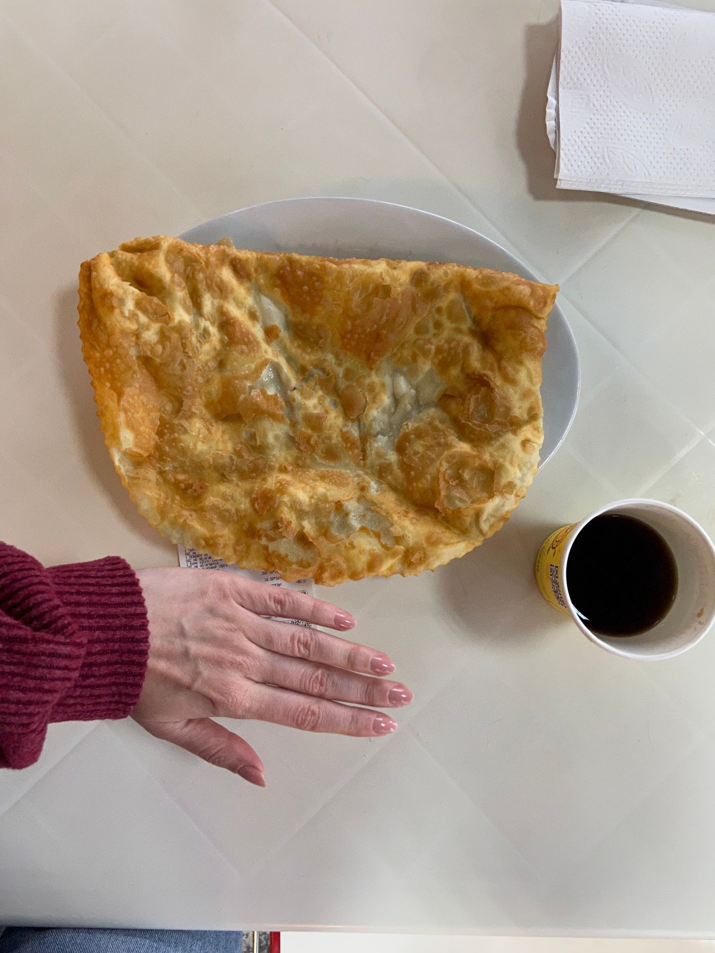 Размер Талпачинского Чебурека. Фото: Анастасия Пелевина