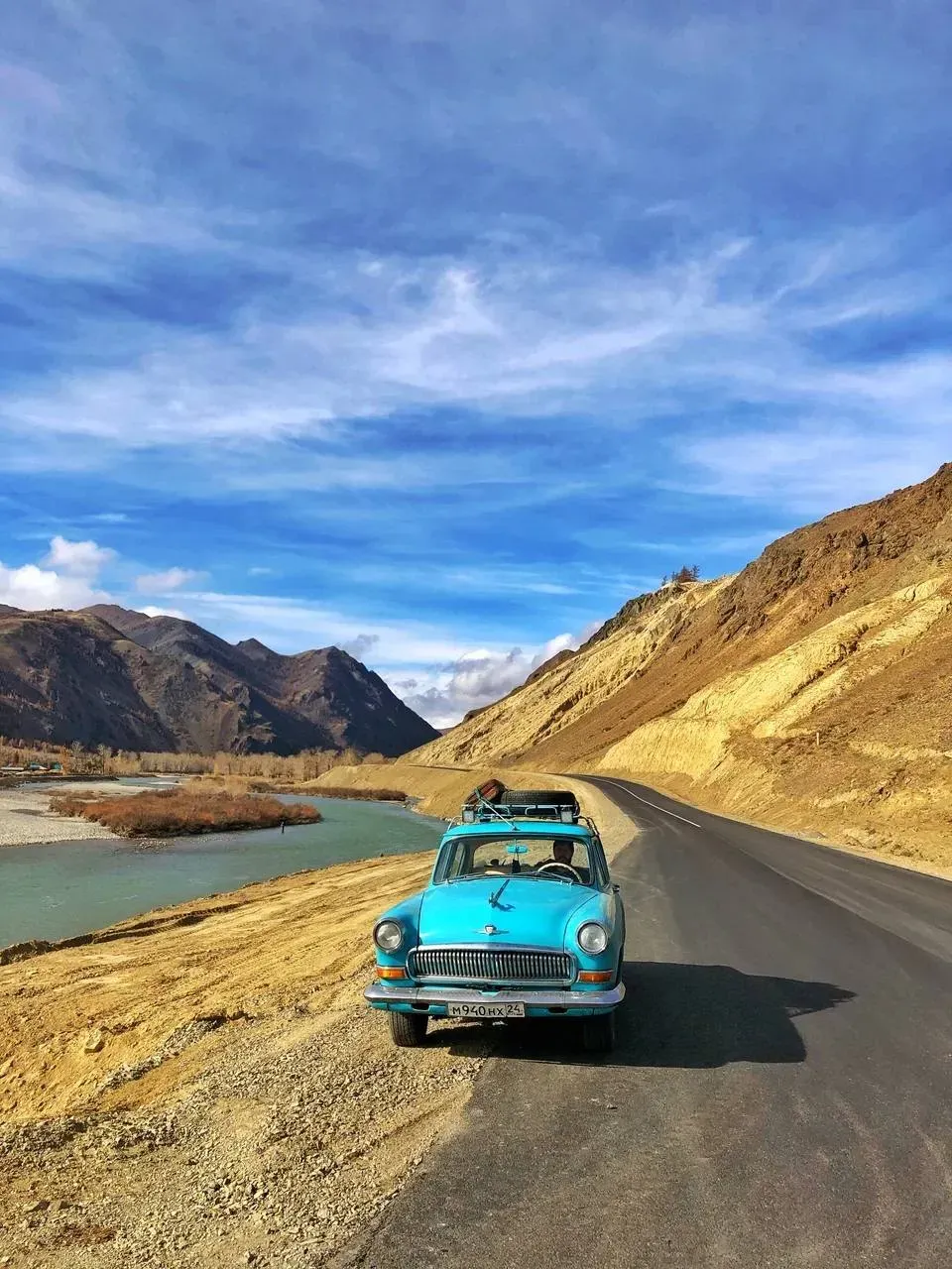 Ретромашина как способ больше увидеть и почувствовать в дороге. Фото: Денис Теляткин