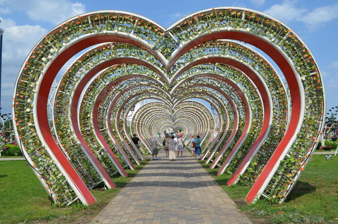 Фото-зона парка Цветов. Фото:&nbsp;Legioner2016 / Wikimedia