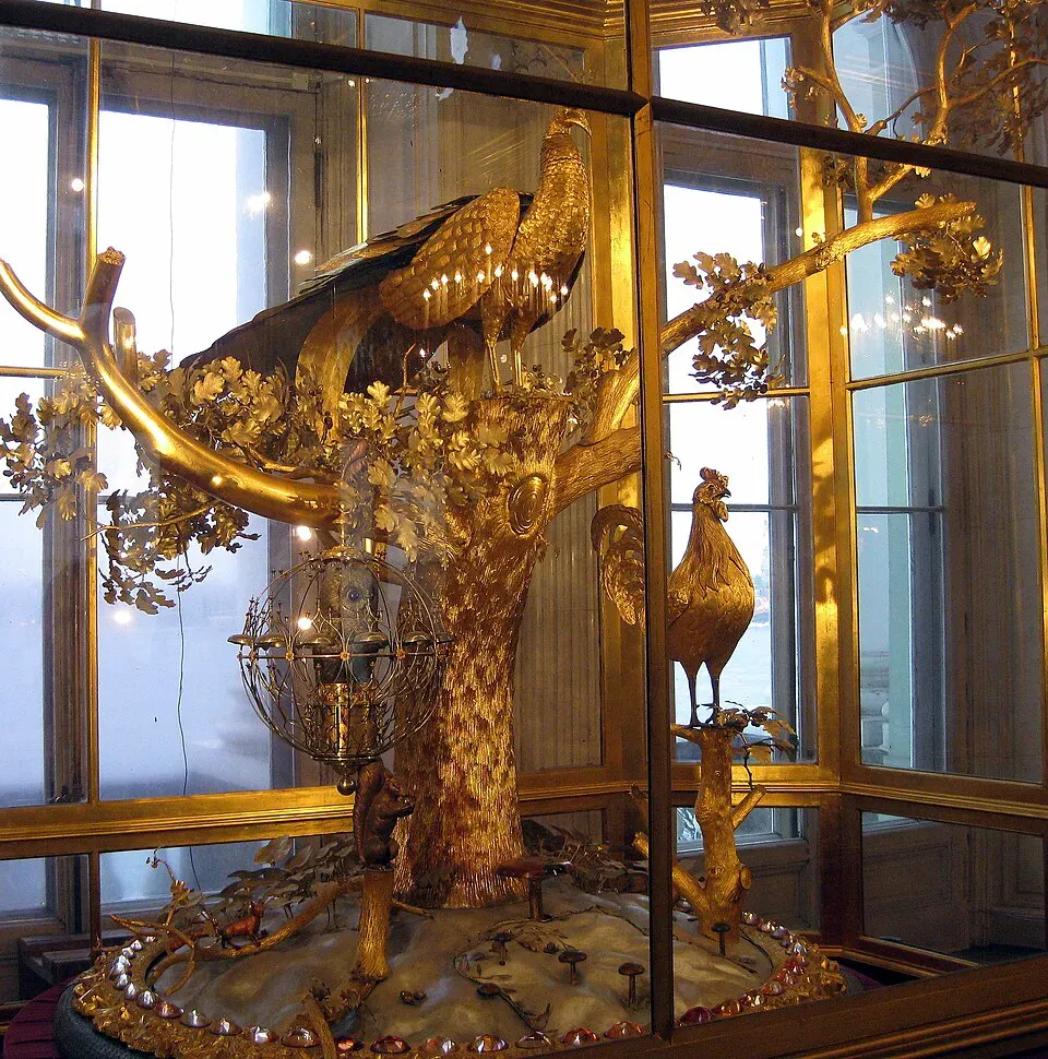 Часы «Павлин» (Antonio Zugaldia /&nbsp;Wikimedia)