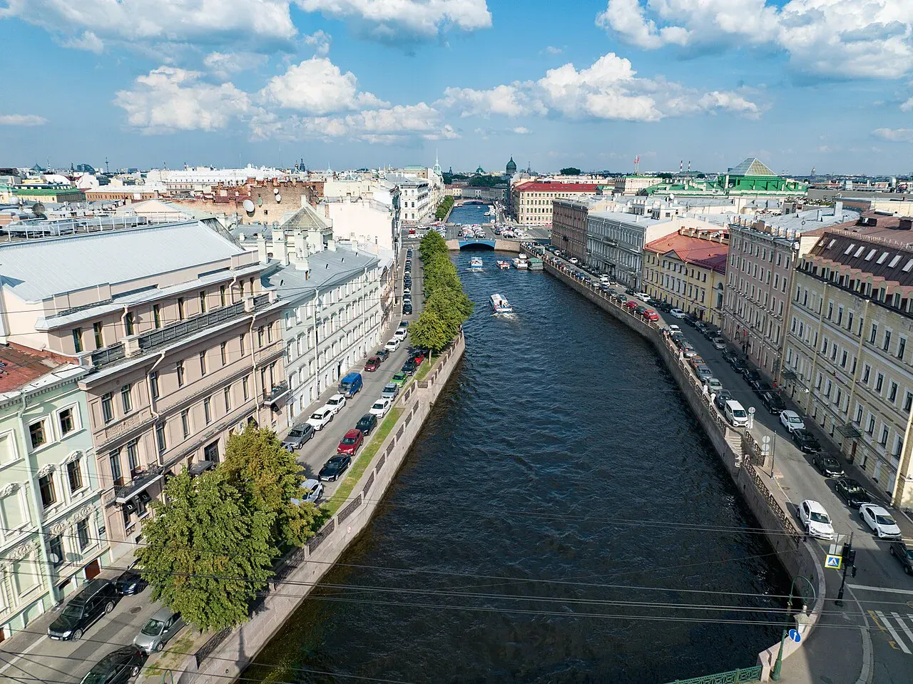 Мойка от Фонарного моста вверх (Николай Булыкин /&nbsp;Wikimedia)