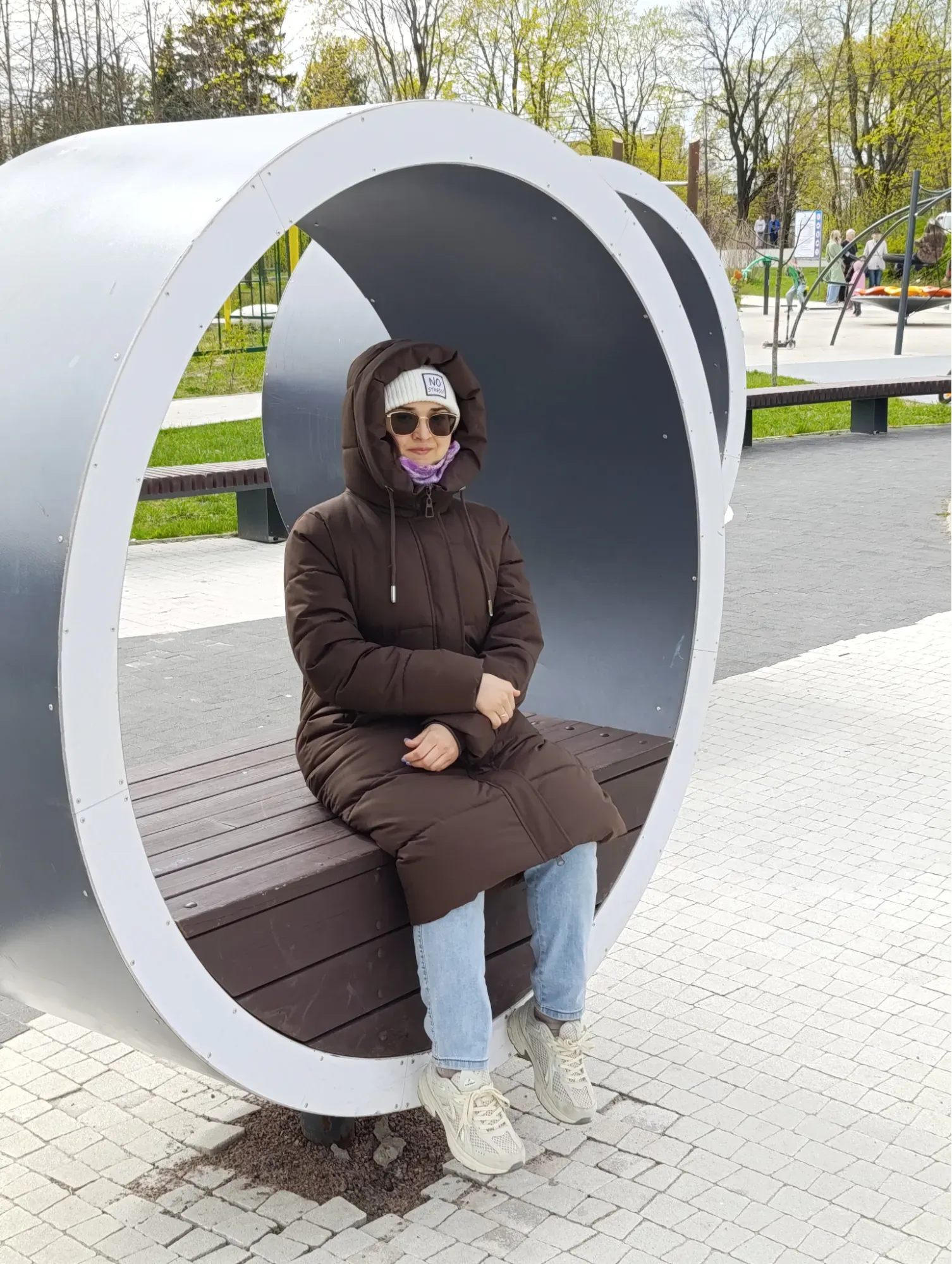 На качелях / Фото Даши Тереховой