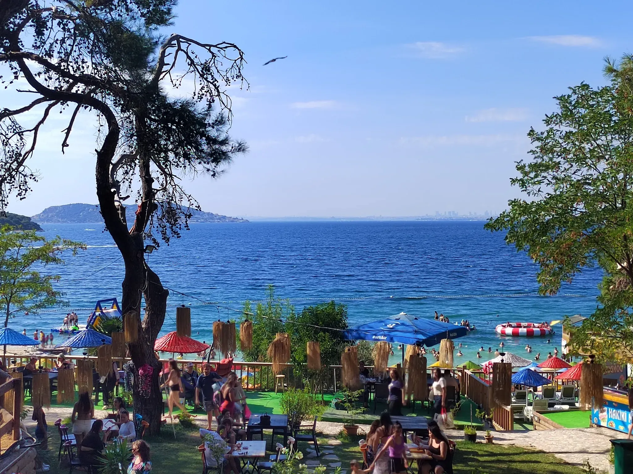 Пляжные клубы довольно вместительные :) Фото Дарины Устич