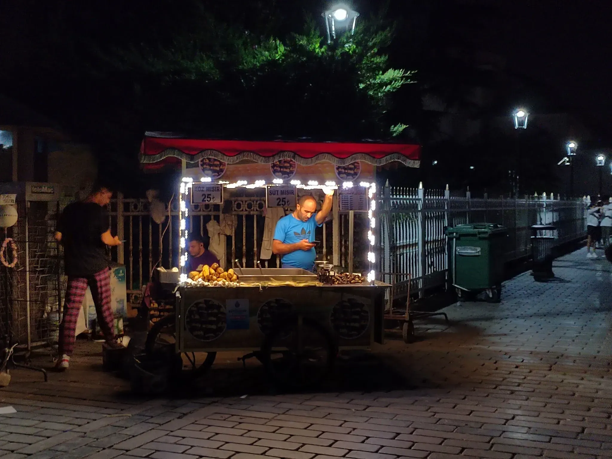 Каштаны и кукуруза. Фото Дарины Устич