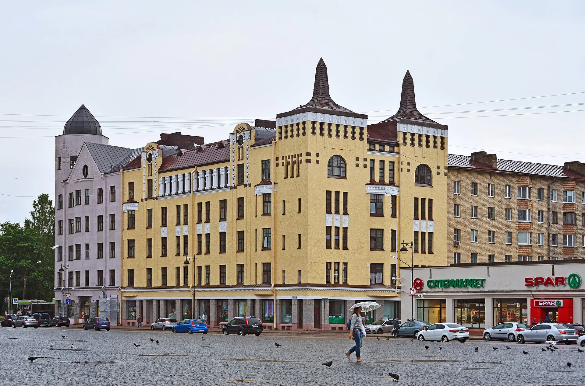 Дом купца Москвина в Выборге / Фото Ludvig14 / Wikimedia