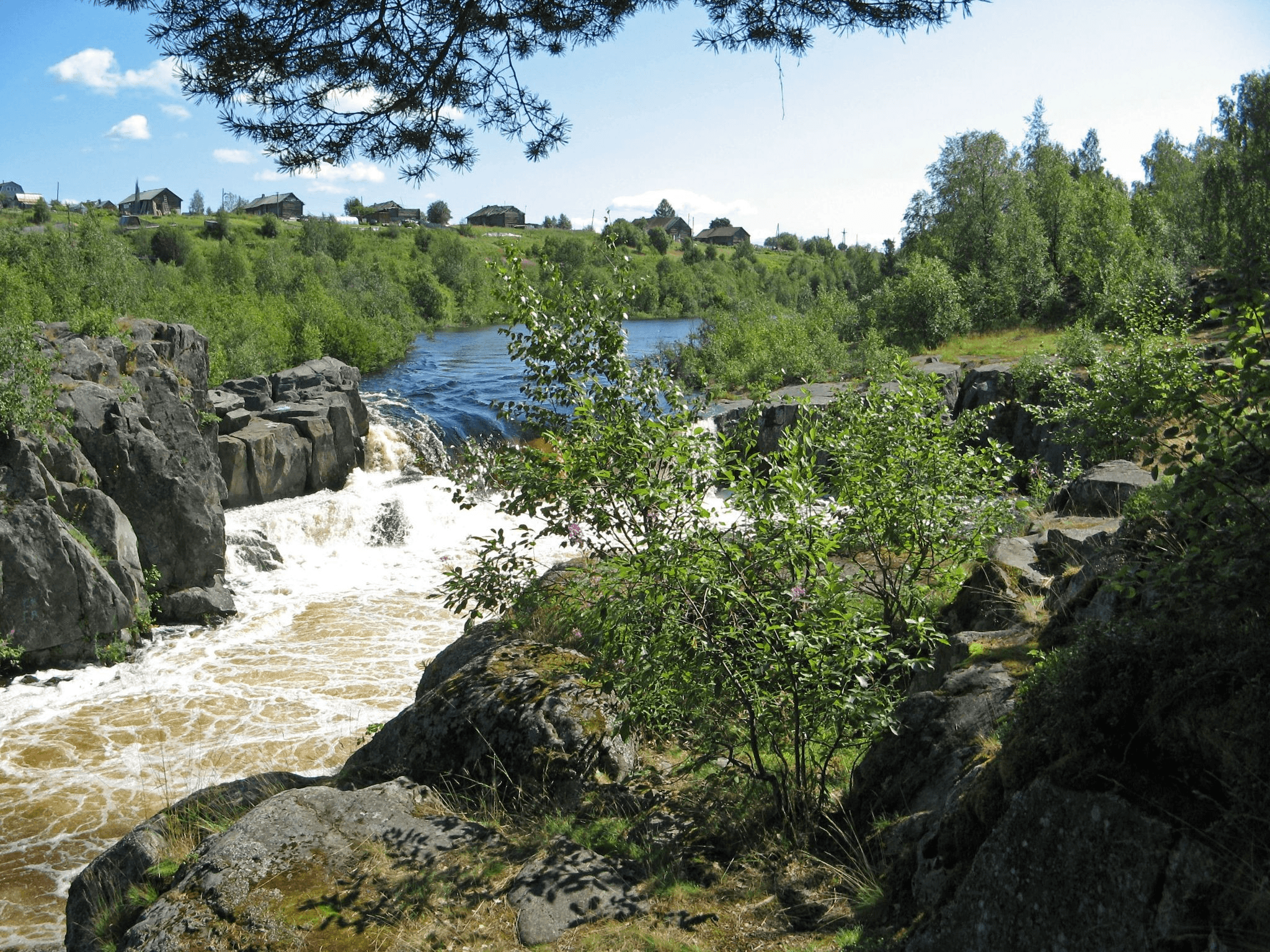 Водопад. Фото: Екатерина Борисова / Wikimedia