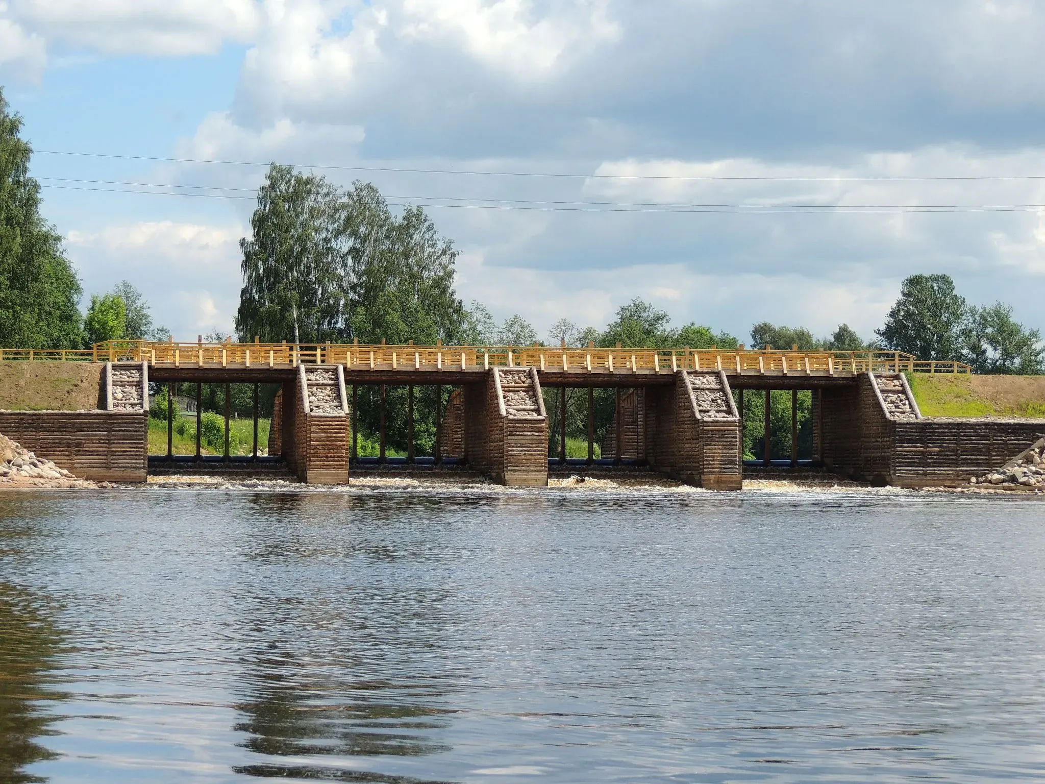 Шлюз в Тихвине. Фото: NatalyGraf / Wikimedia
