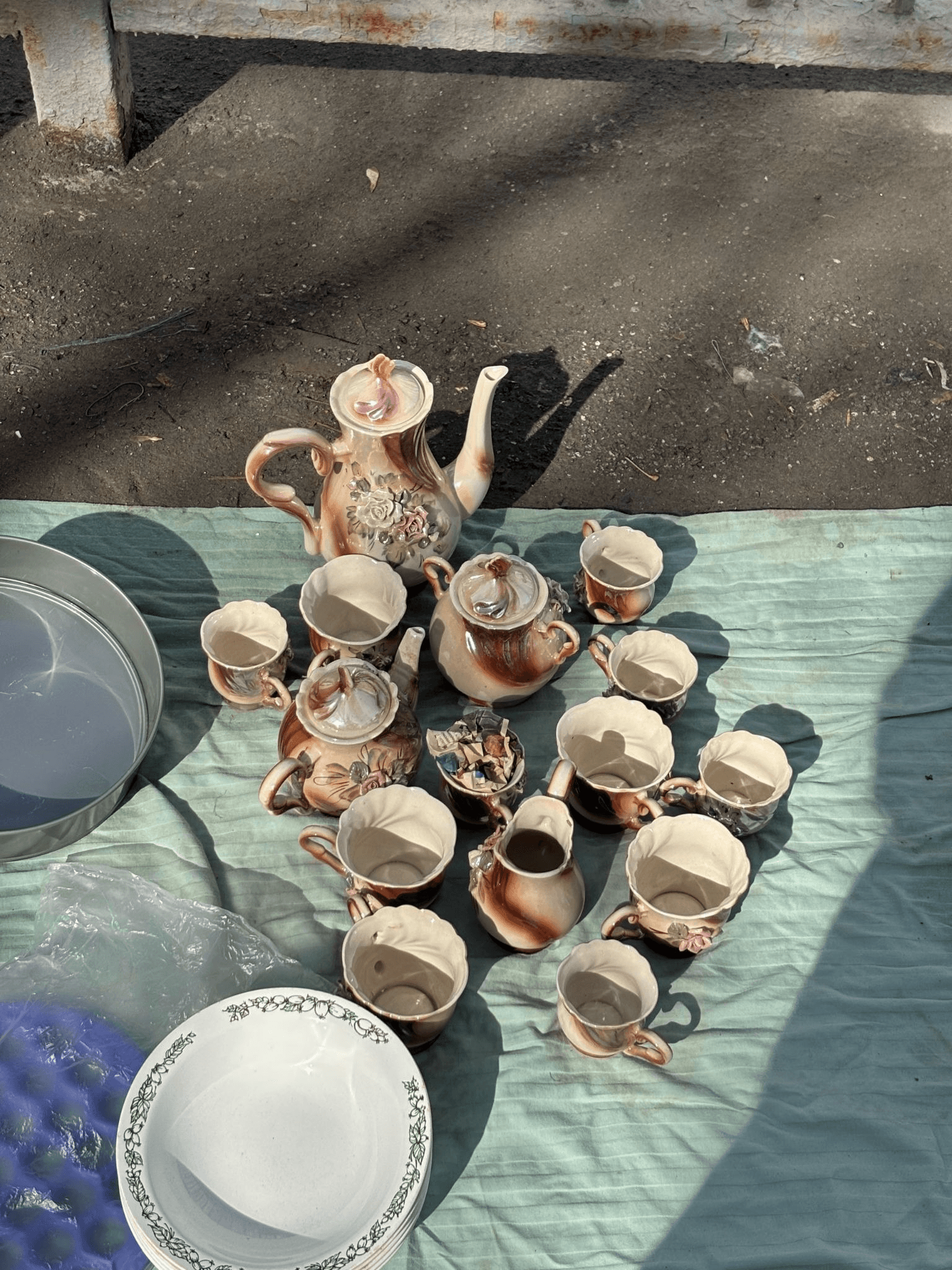 Набор посуды.Автор фото Анастасия Пелевина