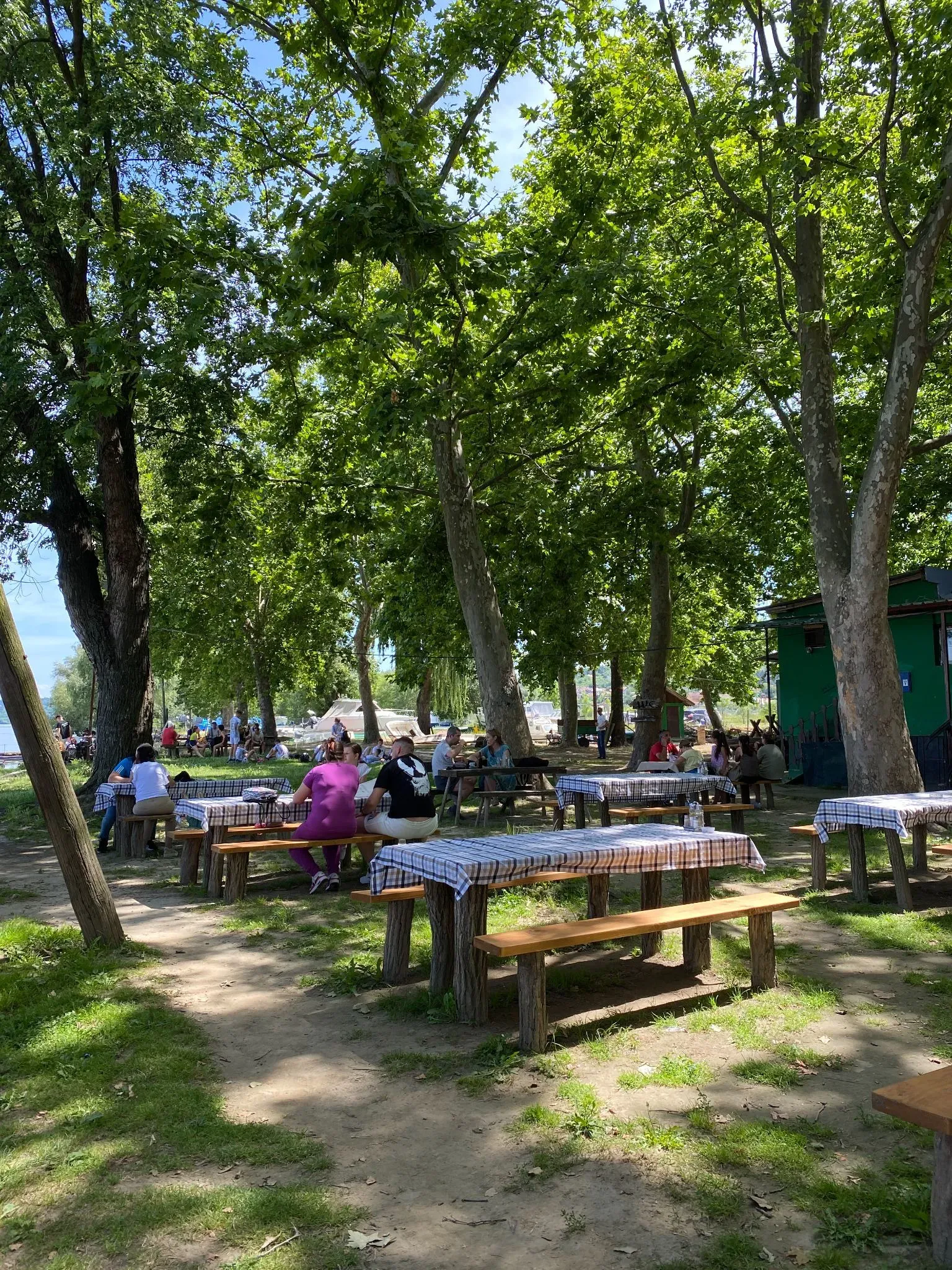 Уютная атмосфера в „Карловачка чарда“ в Сремских Карловцах . Фото: Татьяна Осовская