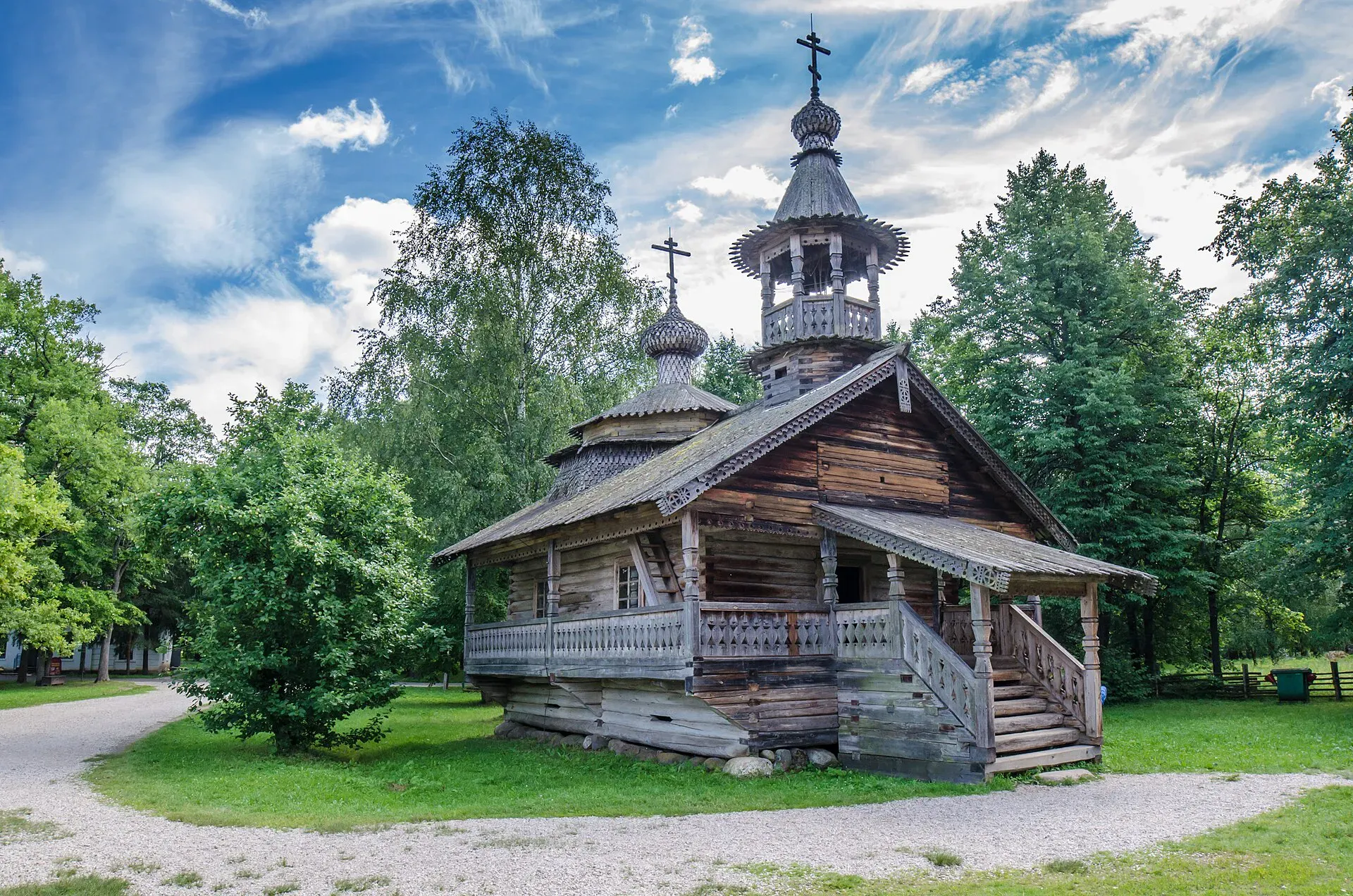 Часовня из деревни Кашира Маловишерского района / Фото Belliy / Wikimedia