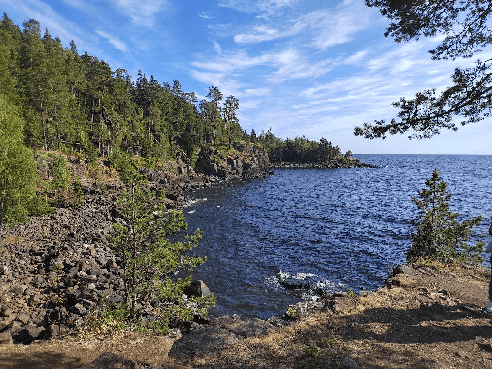 Тот самый Скалистый берег в финале. Фото Дарины Устич