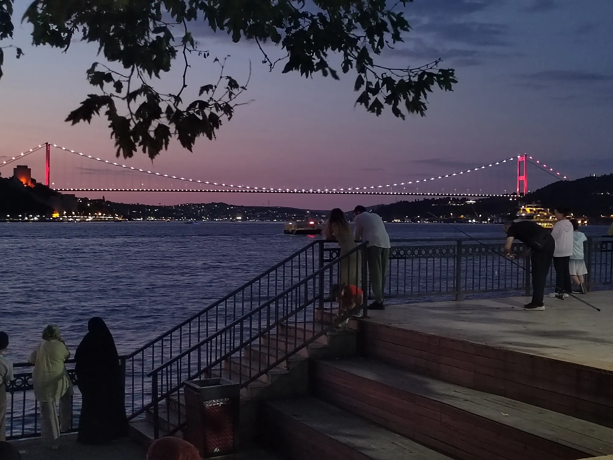 Закат в парке Кандили. Фото Дарины Устич