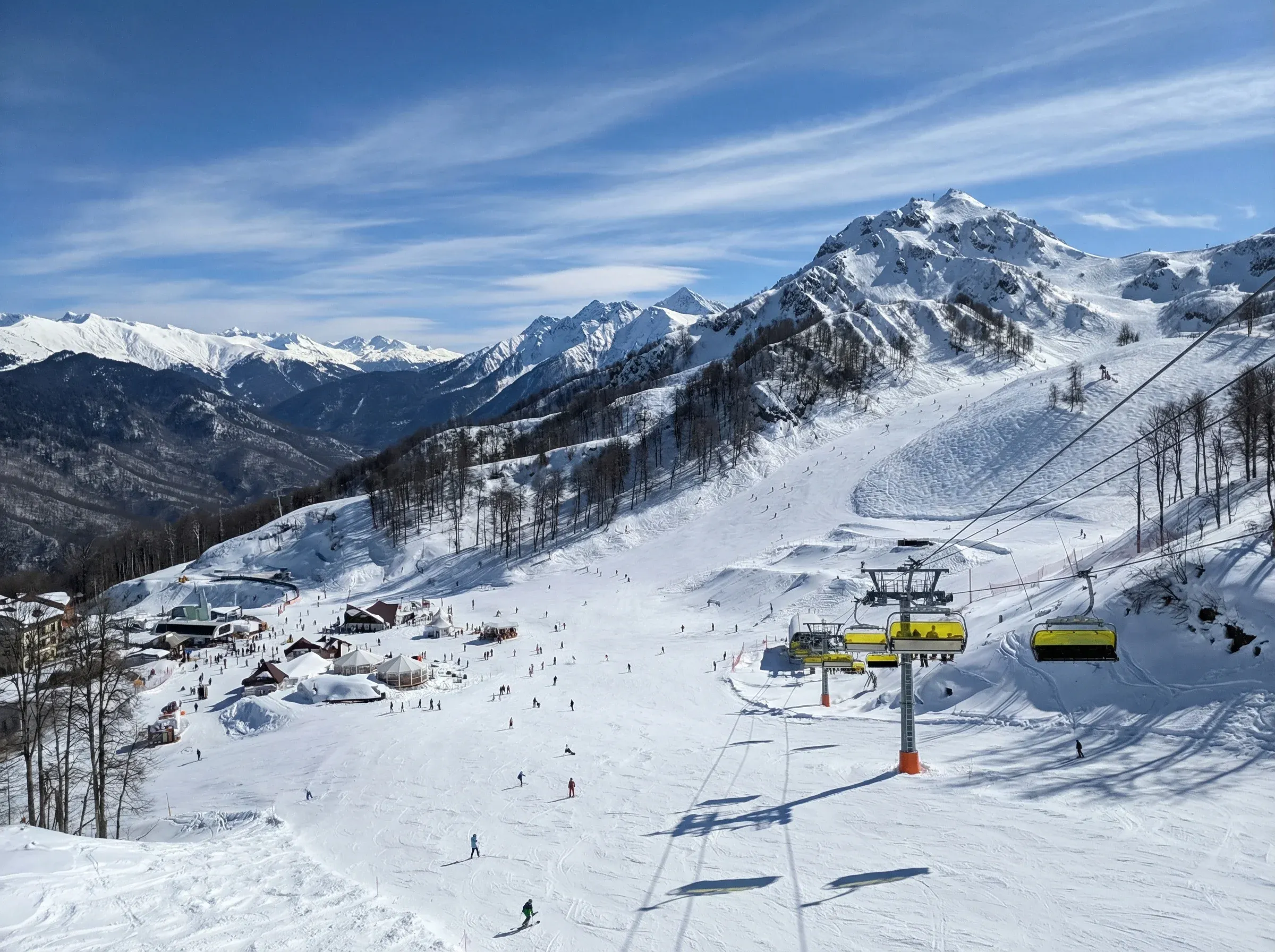 Склоны Красной Поляны